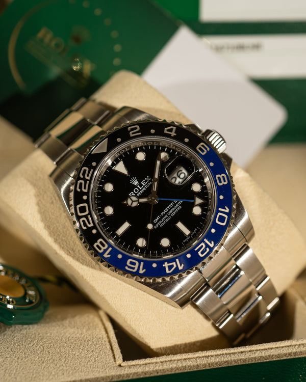 Rolex GMT-Master II 116710BLNR – "Batman" – Full Set (2015, Rolex Service Warranty until 2027)