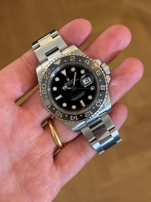 Rolex Watch GMT-Master II 116710LN - Black Cerachrom - Full Set - 2017