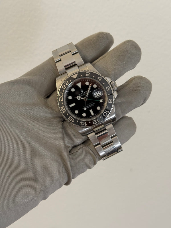Rolex Watch GMT-Master II 116710LN - Black Cerachrom - Full Set - 2018