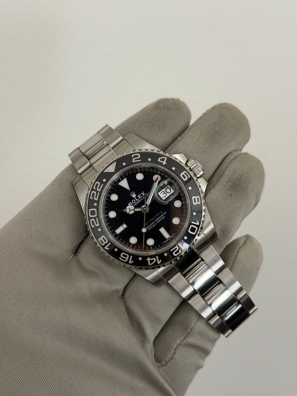 Rolex Watch GMT-Master II 116710LN - Black Cerachrom - Full Set - 2019