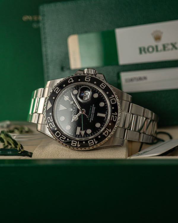 Rolex Watch GMT-Master II 116710LN - Black Cerachrom - Full Set - 2019