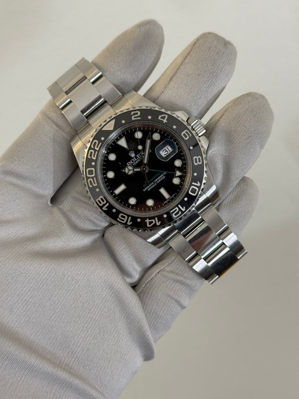 Rolex Watch GMT-Master II 116710LN - Black Ceramic - Full Set + RSC - 2014