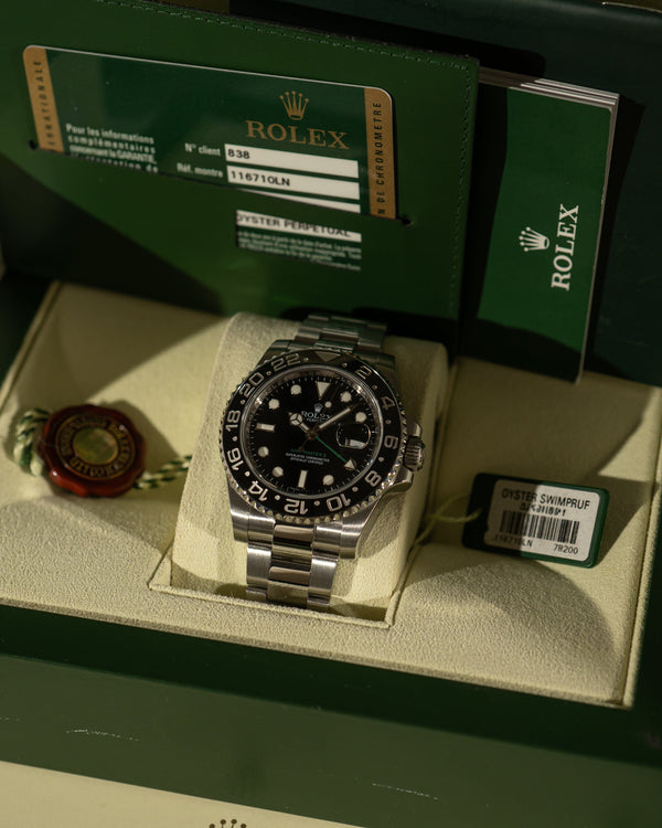 Rolex GMT-Master II 116710LN – Full Set