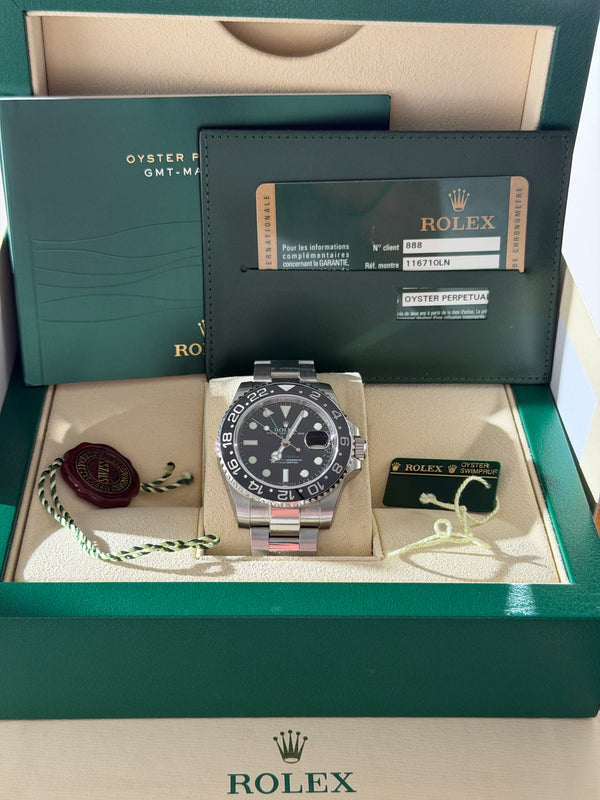 Rolex Watch GMT-Master II 116710LN - Fully Stickered NOS - Full Set - LC 888 (2008)
