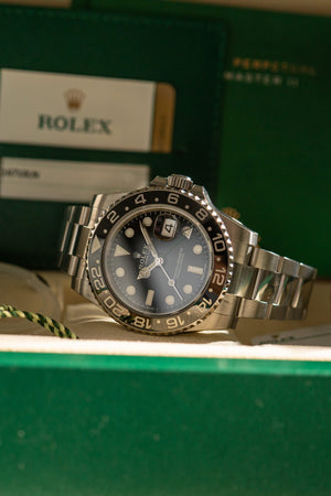 Rolex Watch GMT-Master II 116710LN - New Old Stock, Fully Stickered - Full Set - 2017