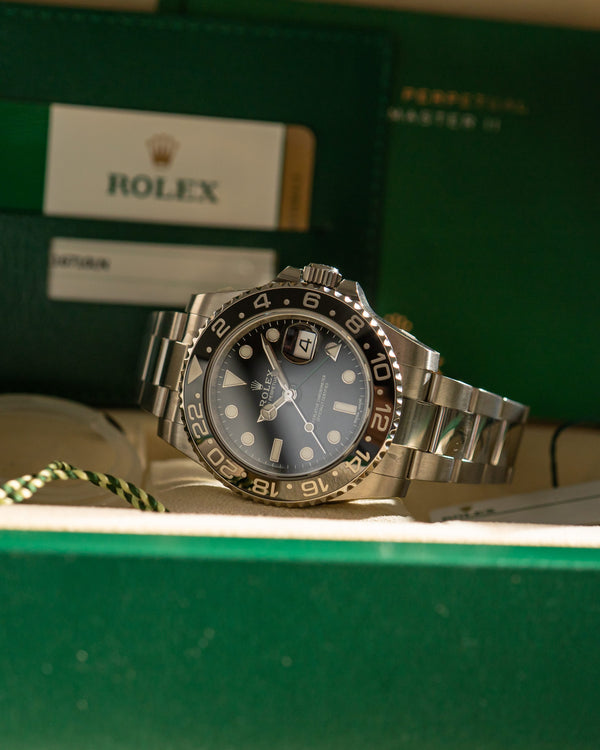 Rolex Watch GMT-Master II 116710LN - New Old Stock, Fully Stickered - Full Set - 2017