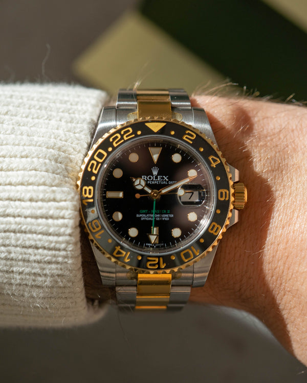 Rolex GMT-Master II 116713LN - Black Dial - Box & Certificate (2012)