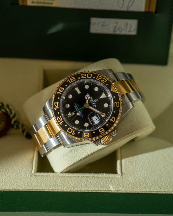 Rolex GMT-Master II 116713LN - Black Dial - Box & Certificate (2012)