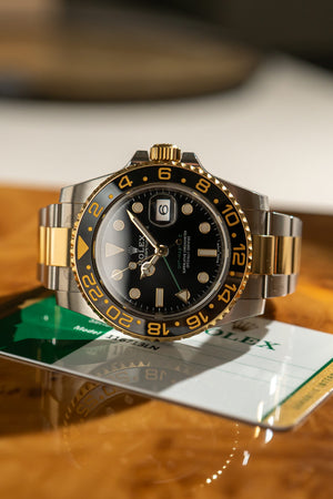 Rolex Watch GMT-Master II 116713LN - Two-Tone Black Ceramic - Card Only - 2018