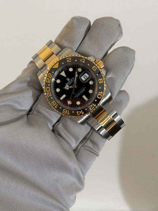Rolex Watch GMT-Master II 116713LN - Two-Tone Black Ceramic - Card Only - 2018