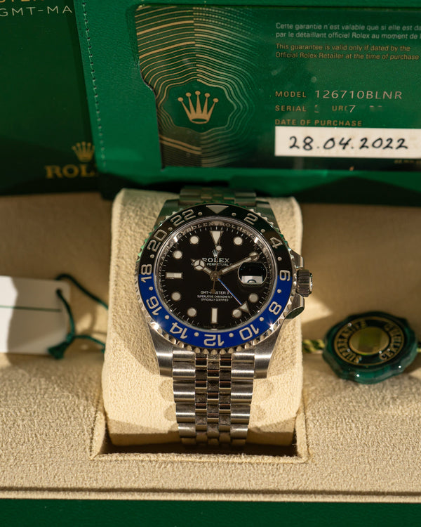 Rolex GMT-Master II 126710BLNR – "Batgirl" – Full Set (2022)