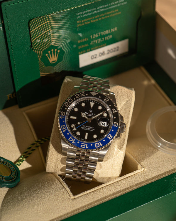 Rolex GMT-Master II 126710BLNR – "Batgirl" – Full Set (2022)