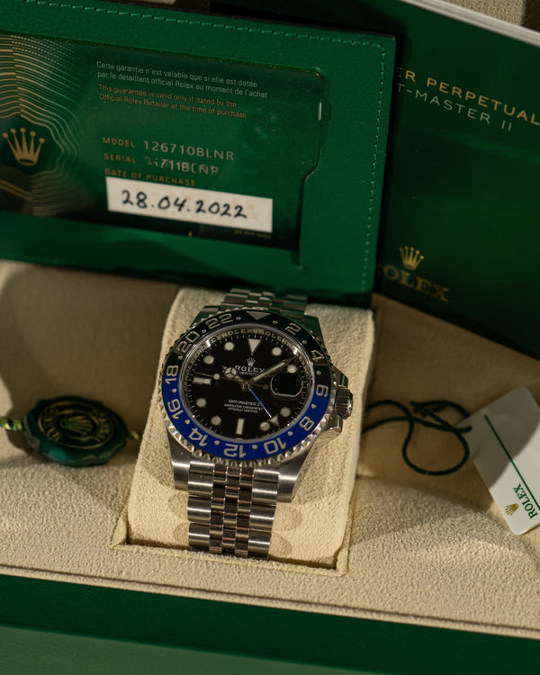 Rolex GMT-Master II 126710BLNR – "Batgirl" – Full Set (2022)