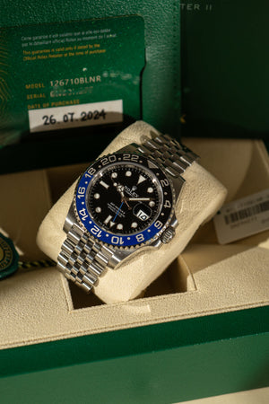Rolex GMT-Master II 126710BLNR – “Batgirl” – Full Set (2024)
