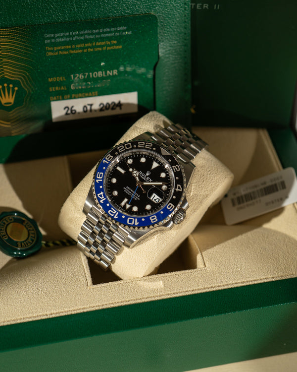 Rolex GMT-Master II 126710BLNR – “Batgirl” – Full Set (2024)
