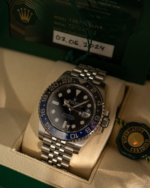 Rolex GMT-Master II 126710BLNR - Batgirl - Full Set (2024)