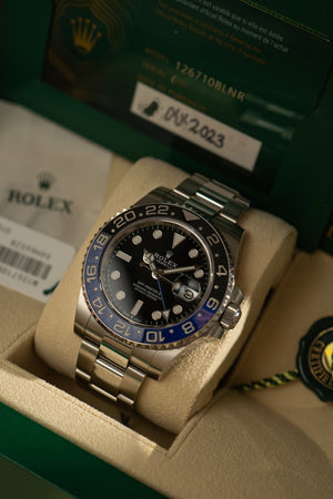 Rolex GMT-Master II 126710BLNR - Batman - Full Set (2023)
