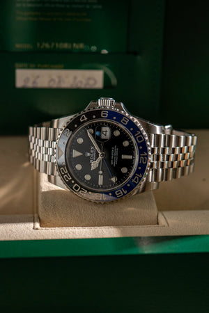Rolex Watch GMT-Master II 126710BLNR - Batman Jubilee - Full Set (2020)