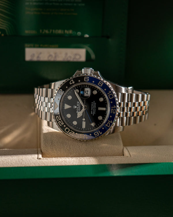 Rolex Watch GMT-Master II 126710BLNR - Batman Jubilee - Full Set (2020)