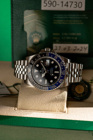 Rolex Watch GMT-Master II 126710BLNR - Batman Jubilee - Full Set - 2024