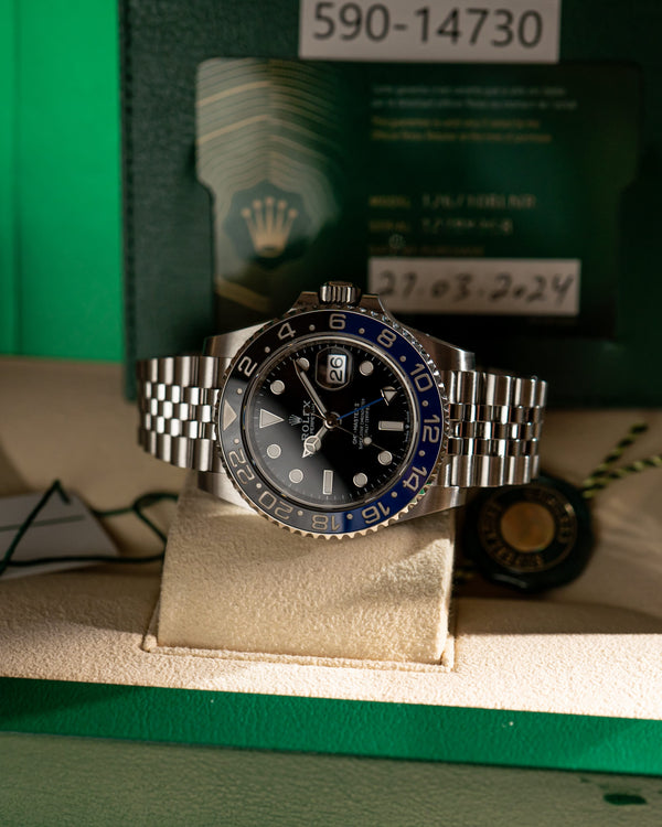 Rolex Watch GMT-Master II 126710BLNR - Batman Jubilee - Full Set - 2024