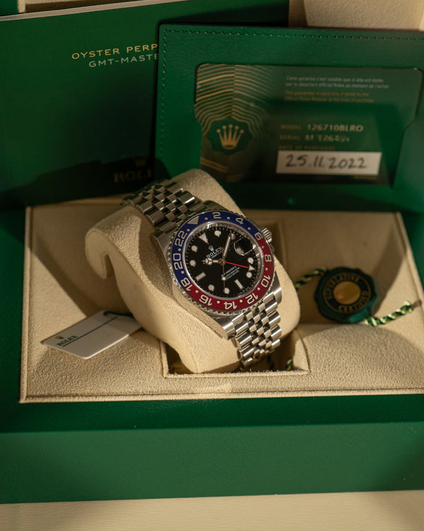 Rolex GMT-Master II 126710BLRO – “Pepsi” – Full Set (2022)