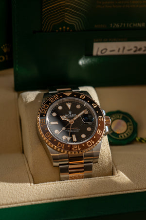 Rolex GMT-Master II 126711CHNR - Root Beer - Full Set (2021)