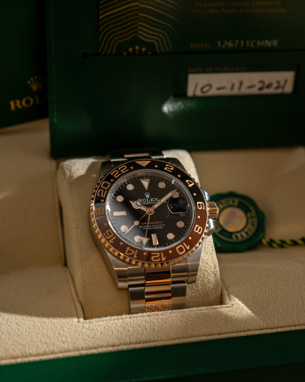 Rolex GMT-Master II 126711CHNR - Root Beer - Full Set (2021)