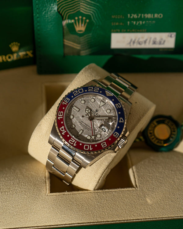 Rolex GMT-Master II 126719BLRO "Meteorite Dial" - Full Set (2021)