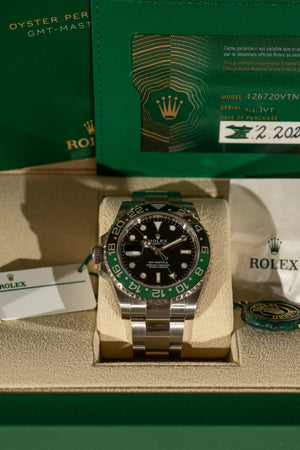 Rolex GMT-Master II 126720VTNR “Sprite” – Full Set (2023)