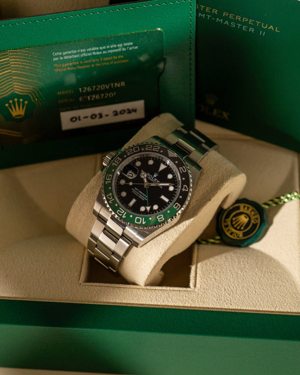 Rolex GMT-Master II 126720VTNR "Sprite" - Full Set (2024)