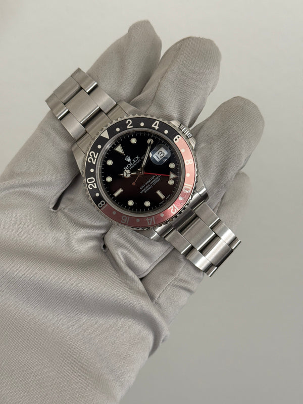 Rolex Watch GMT-Master II 16710 - 3 Inserts (Pepsi, Coke, Black) - Full Set - 2003