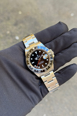 Rolex Watch GMT-Master II 16710 - Black Bezel - Box & Papers (2006) -