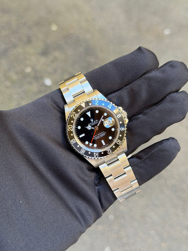 Rolex Watch GMT-Master II 16710 - Black Bezel - Box & Papers (2006) -