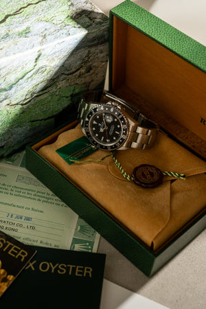 Rolex Watch GMT-Master II 16710 - Black Bezel - Full Set - 2001