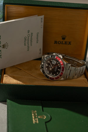 Rolex GMT-Master II 16710 - Coke Bezel - Box & Papers (2005)