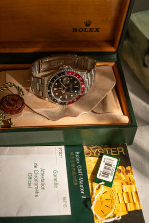 Rolex GMT-Master II 16710 - Coke Bezel - Full Set (2006)