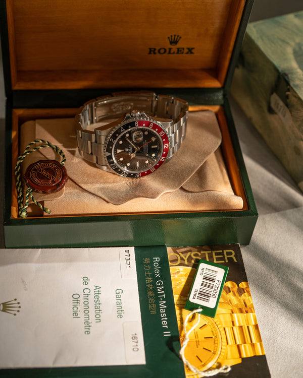 Rolex GMT-Master II 16710 - Coke Bezel - Full Set (2006)