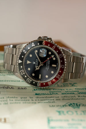Rolex Watch GMT-Master II 16710 - Coke - With Papers (2000)
