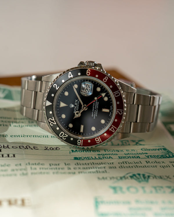 Rolex Watch GMT-Master II 16710 - Coke - With Papers (2000)
