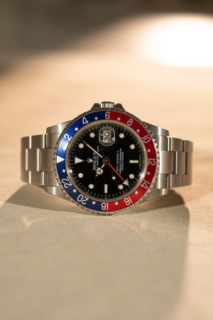 Rolex GMT-Master II 16710 “Pepsi” – 2007 – Caliber 3186 – Box & Papers (2007)