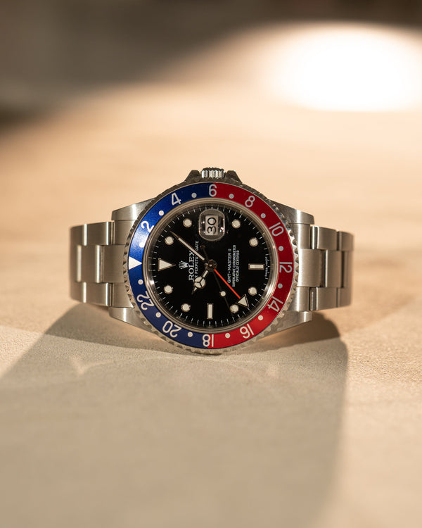 Rolex GMT-Master II 16710 “Pepsi” – 2007 – Caliber 3186 – Box & Papers (2007)