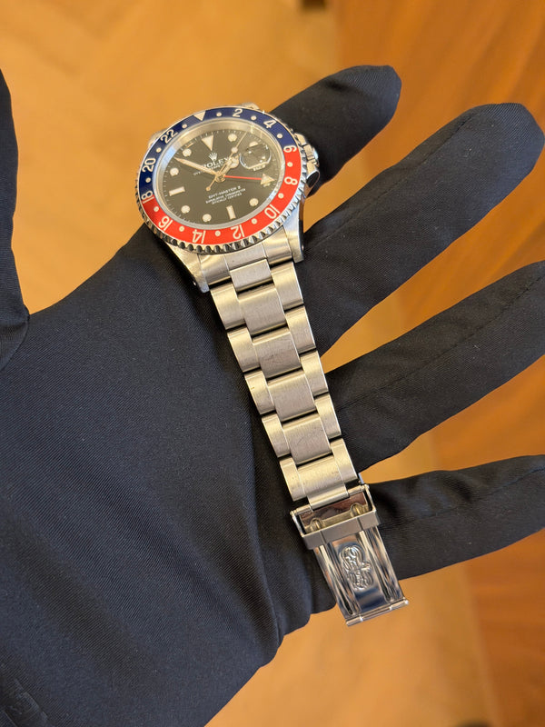 Rolex Watch GMT-Master II 16710 - Pepsi - Box & Papers - 2000