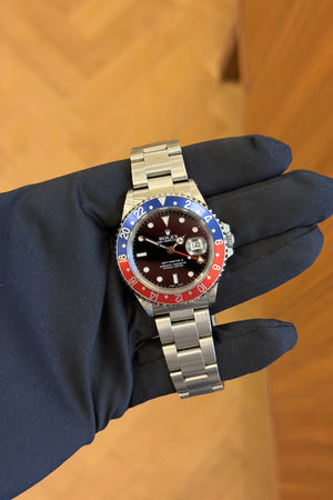 Rolex Watch GMT-Master II 16710 - Pepsi - Box & Papers - 2000