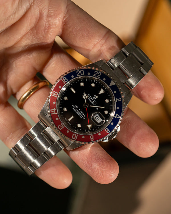 Rolex GMT-Master II 16710 "Pepsi" - Box & Papers (2000)