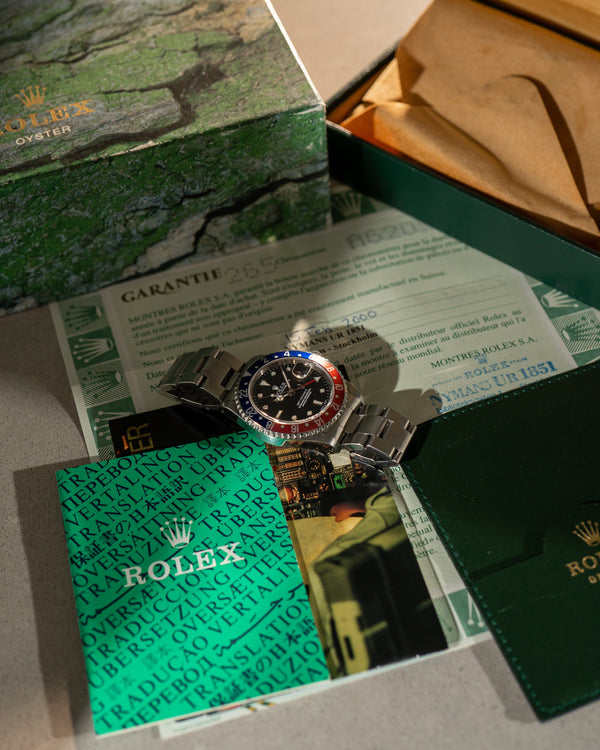 Rolex GMT-Master II 16710 "Pepsi" - Box & Papers (2000)