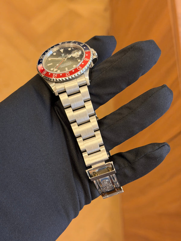 Rolex Watch GMT-Master II 16710 - Pepsi - Box & Papers - 2001