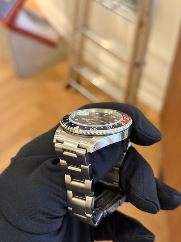 Rolex Watch GMT-Master II 16710 - Pepsi - Box & Papers - 2001