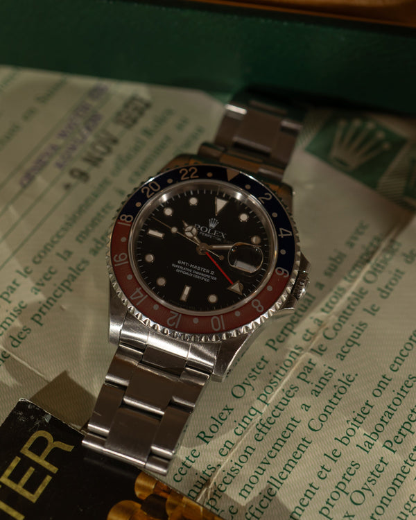 Rolex GMT-Master II 16710 – Pepsi – Full Set (1993)