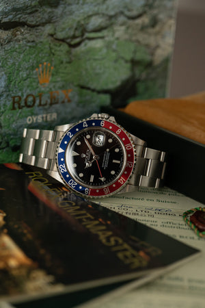 Rolex Watch GMT-Master II 16710 - Pepsi - Full Set - 2000